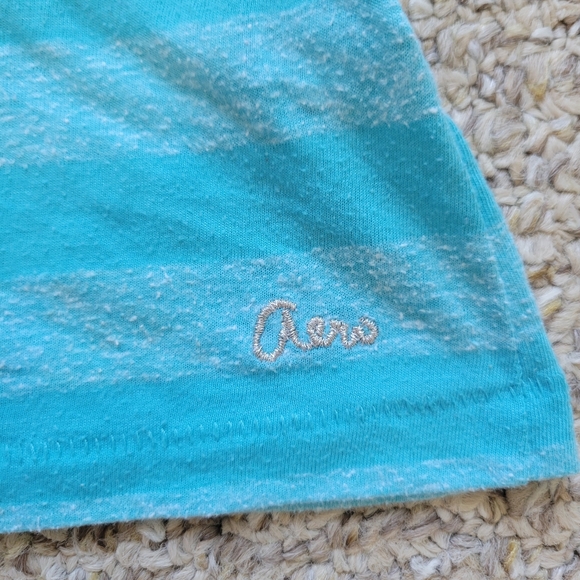 VINTAGE Aeropostale blue tee - Picture 3 of 3